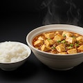深夜食堂の麻婆豆腐定食 2枚目