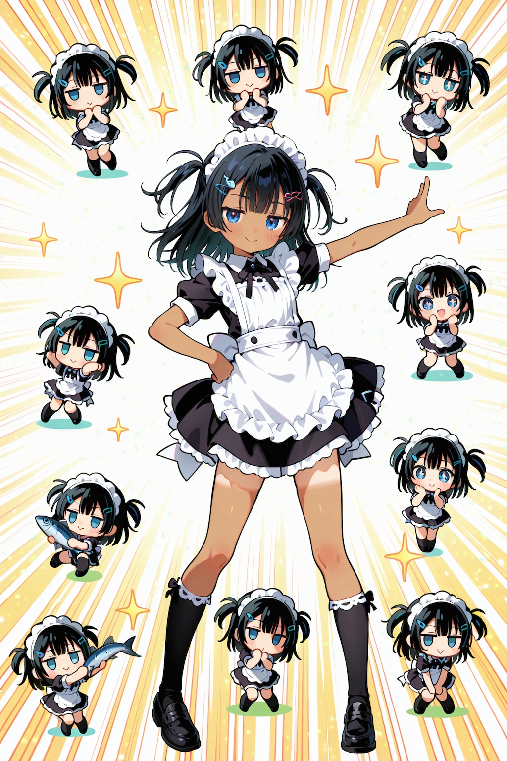 メイドこなつちゃんとちびキャラ～ズ Y805