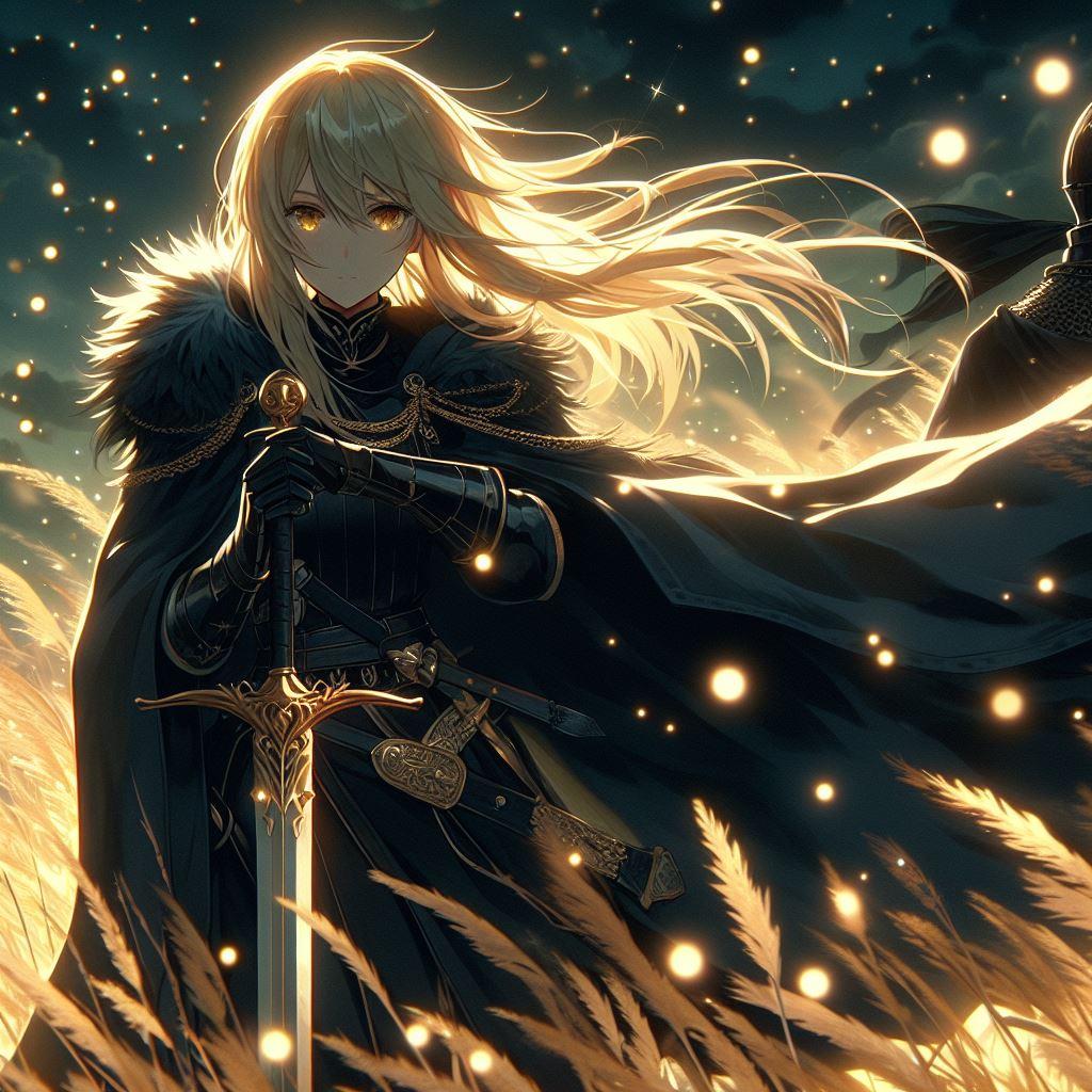 ブロンドの女騎士さん314
