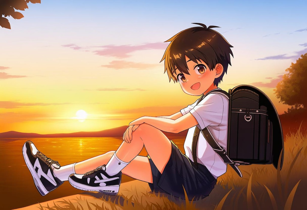 体操服ランドセル男子小学生