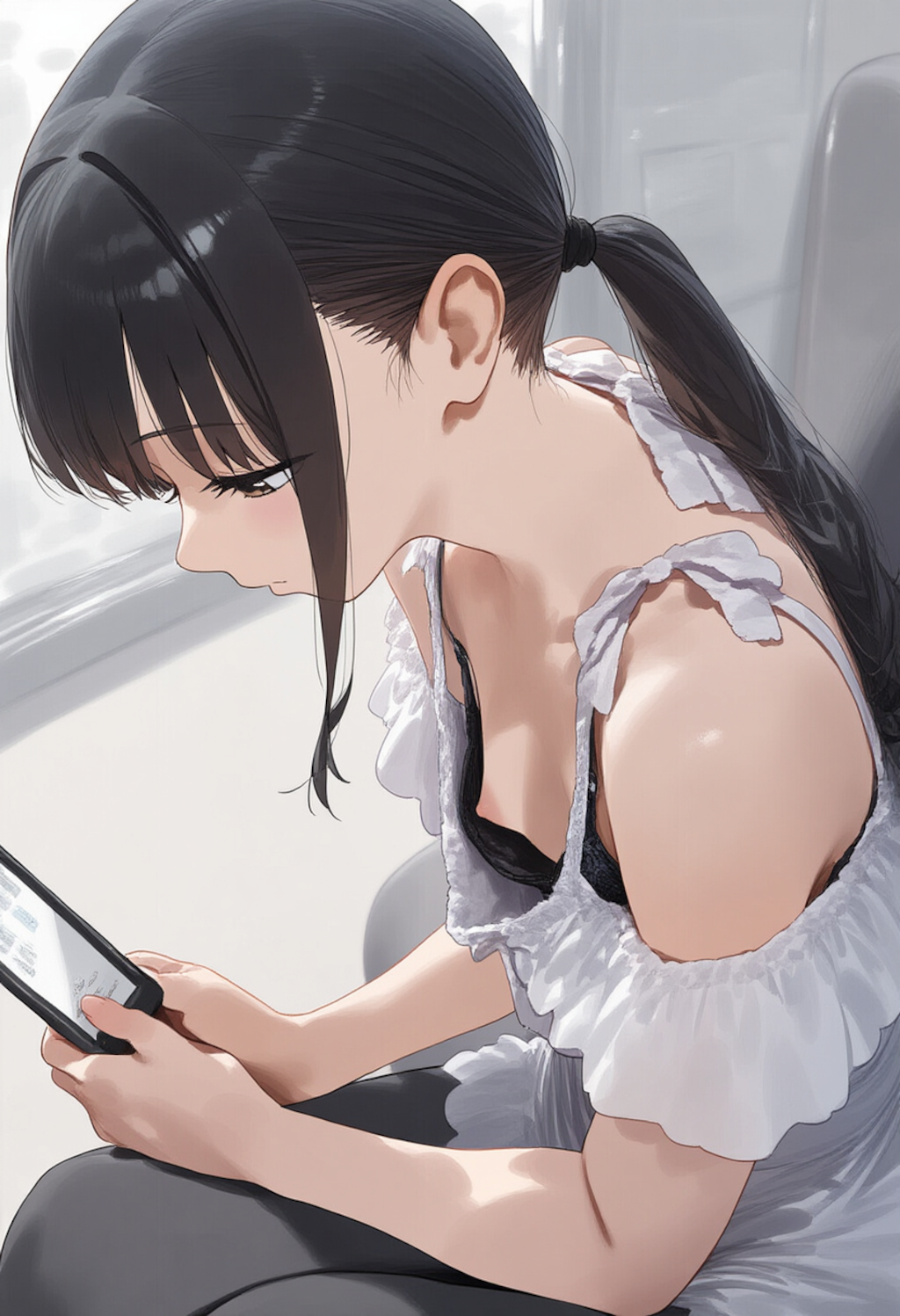 見えそうで見えてる