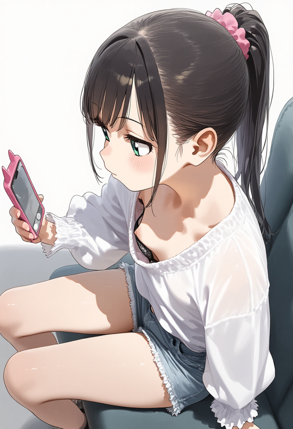 見えそうで見えてる