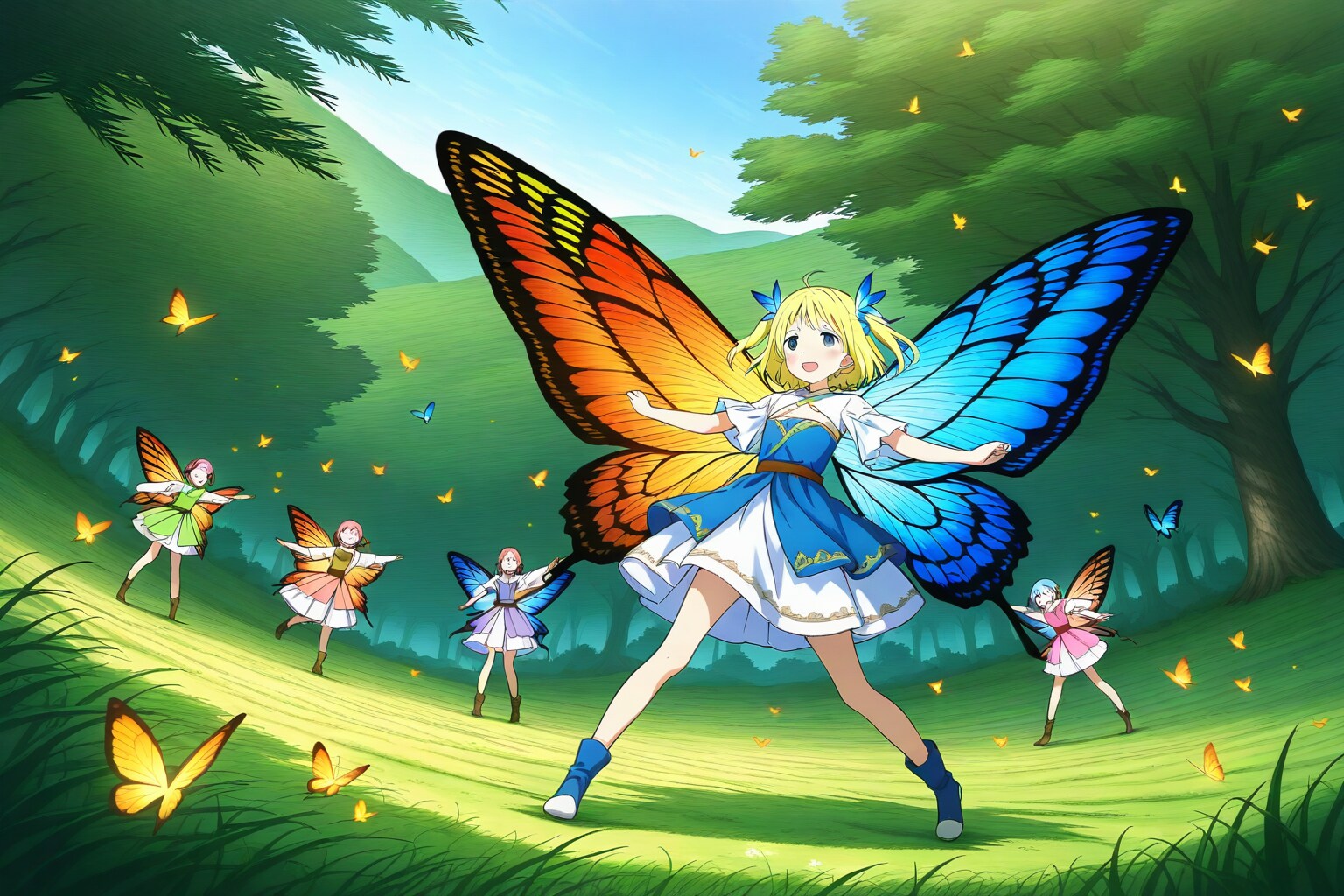 蝶々さんが踊る | の人気AIイラスト・グラビア