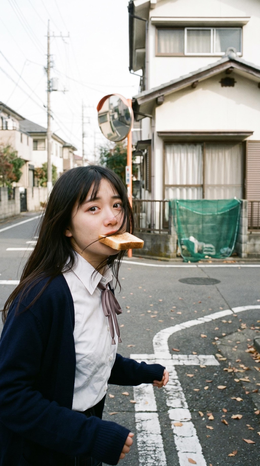 Toast Between Her Teeth