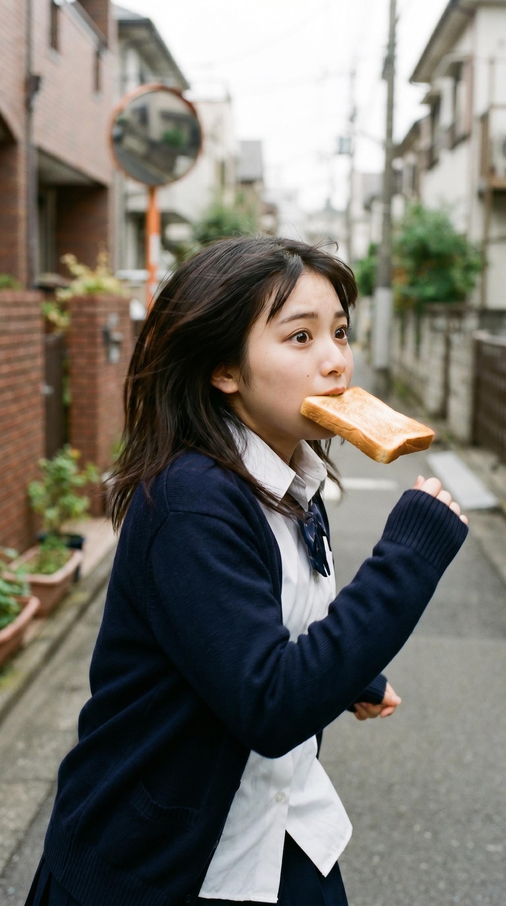 Toast Between Her Teeth