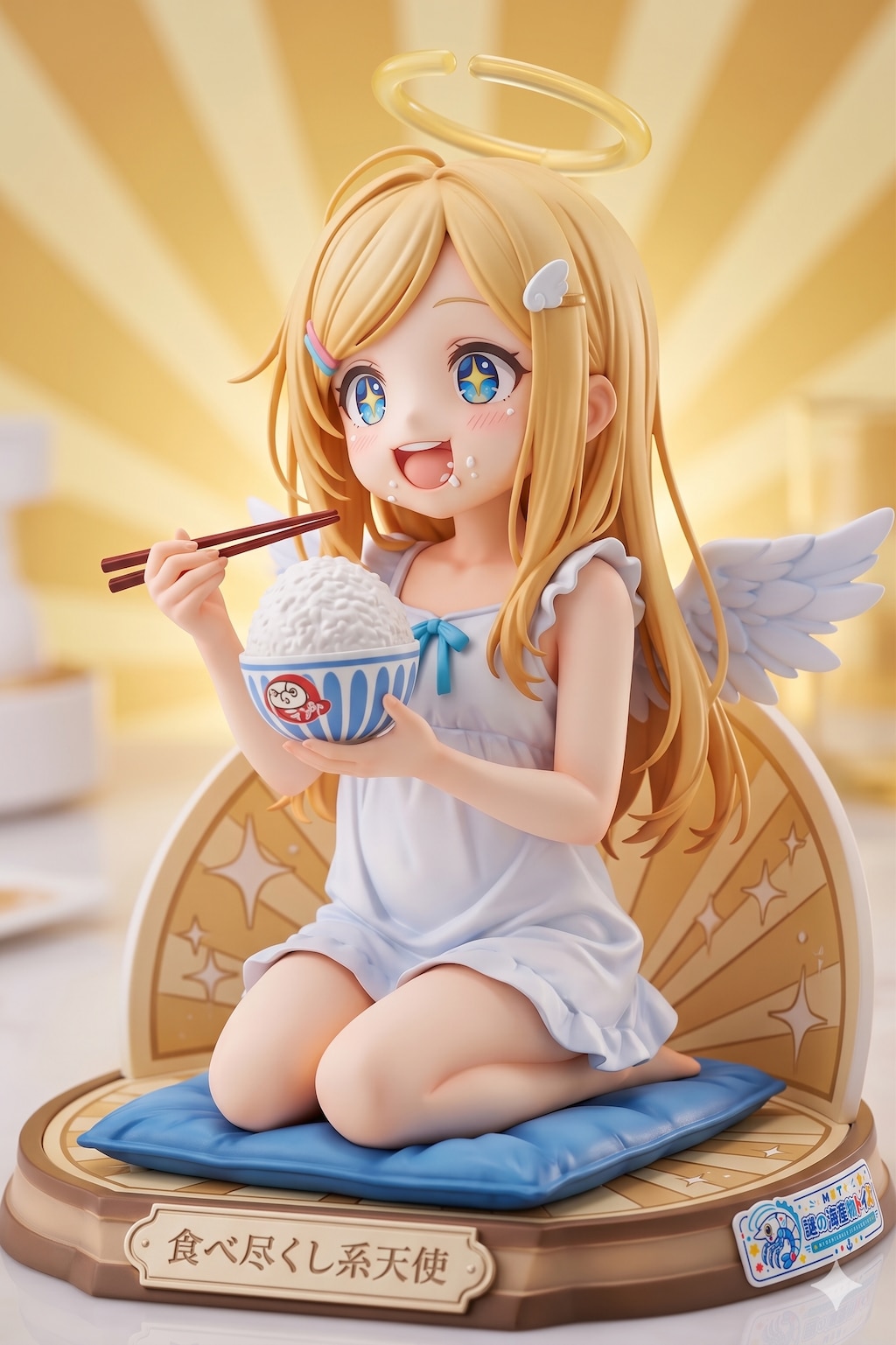 食いしん坊天使ちゃんと意外に家庭的なダウナー系小悪魔ちゃん