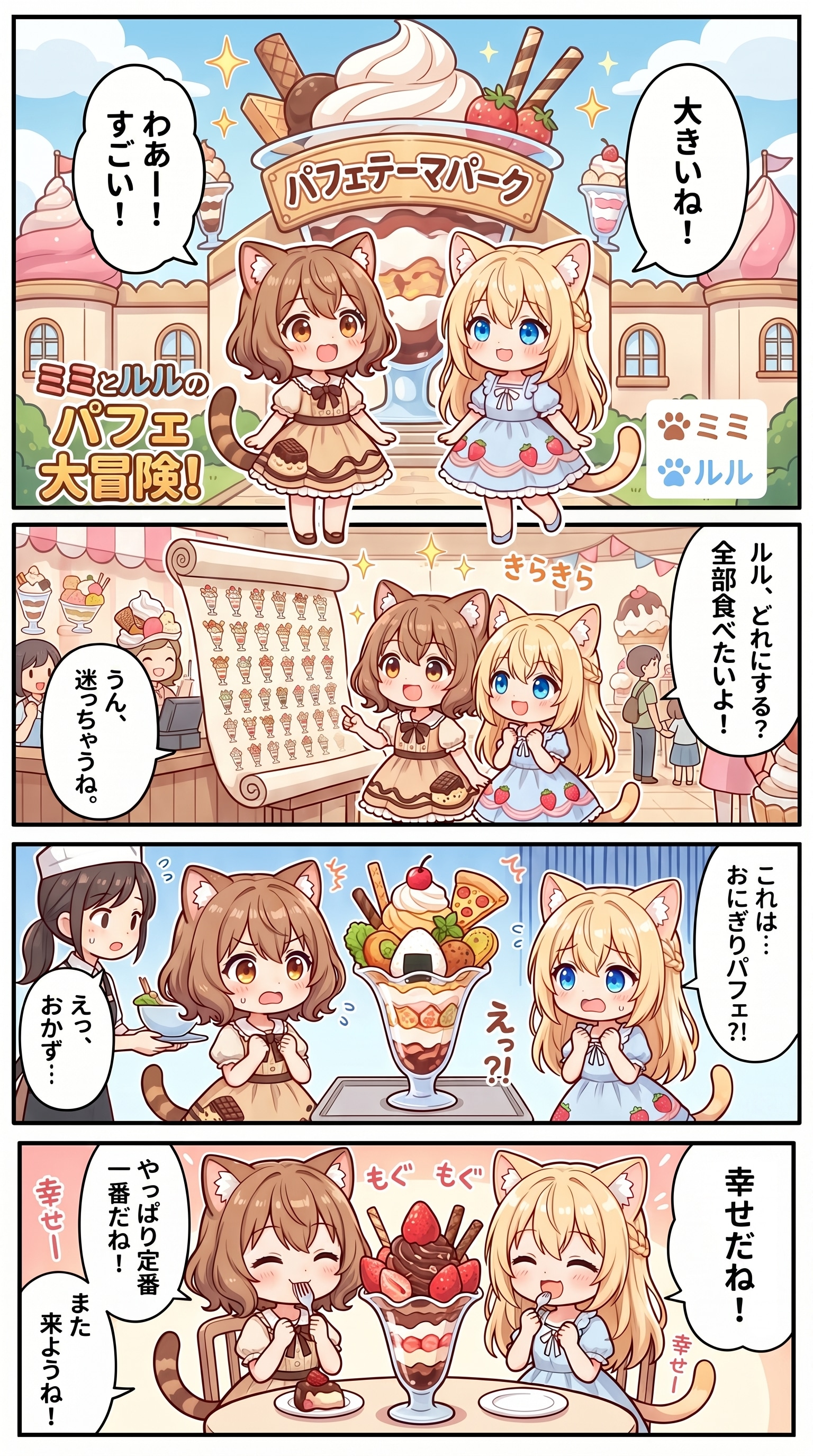 パフェ大冒険！