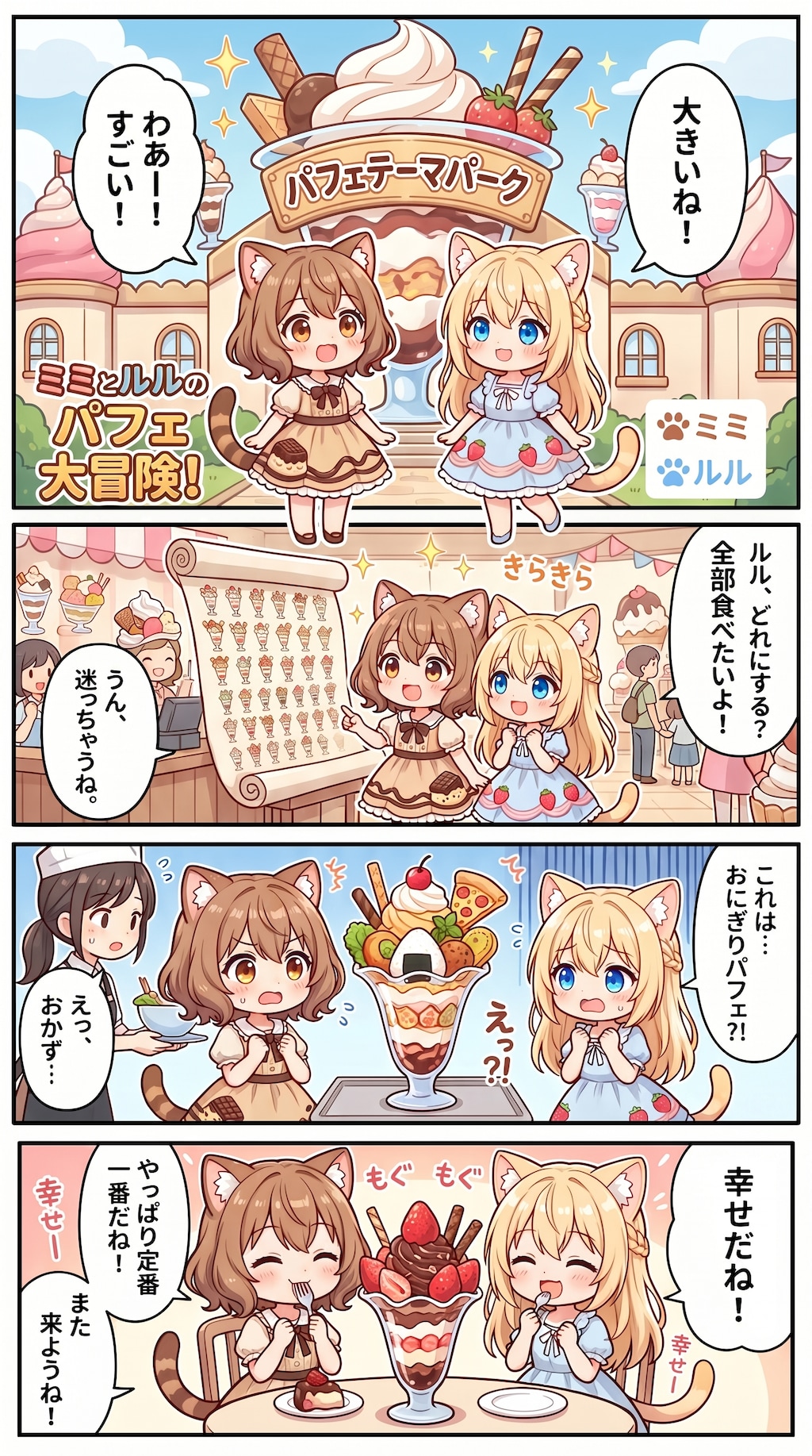 パフェ大冒険！