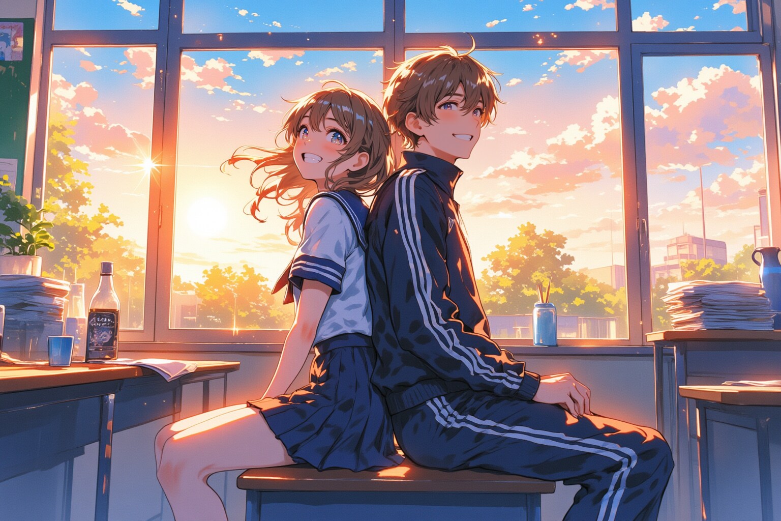 セーラー服とジャージ