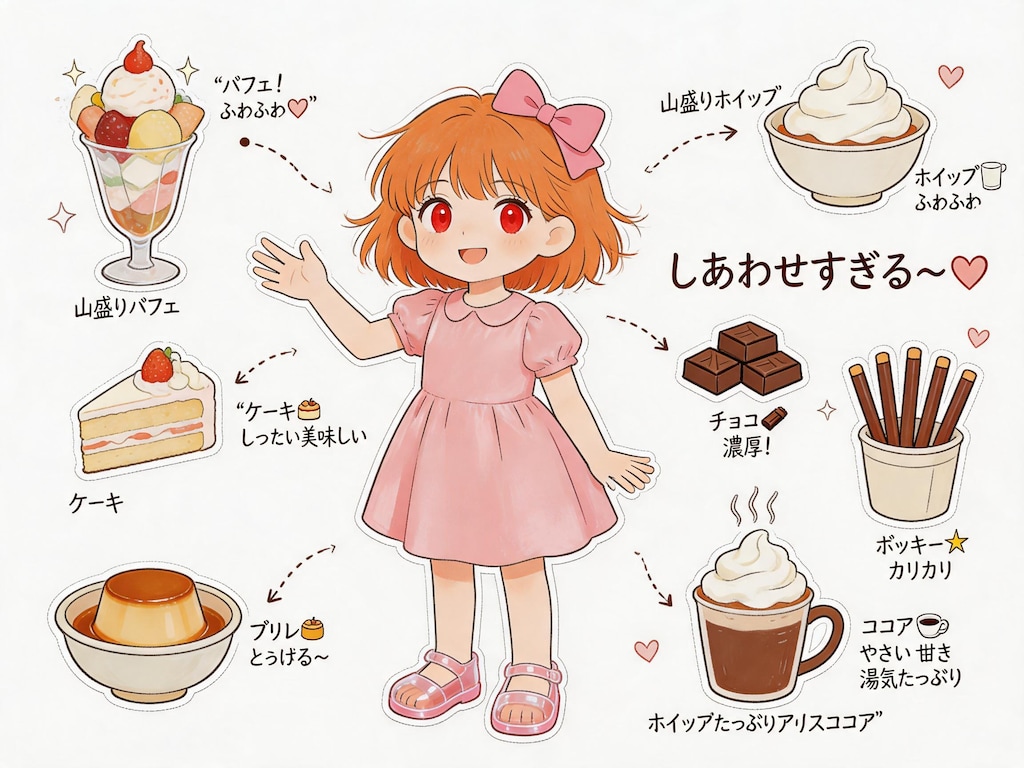 ららちゃんの幸せスイーツ特集