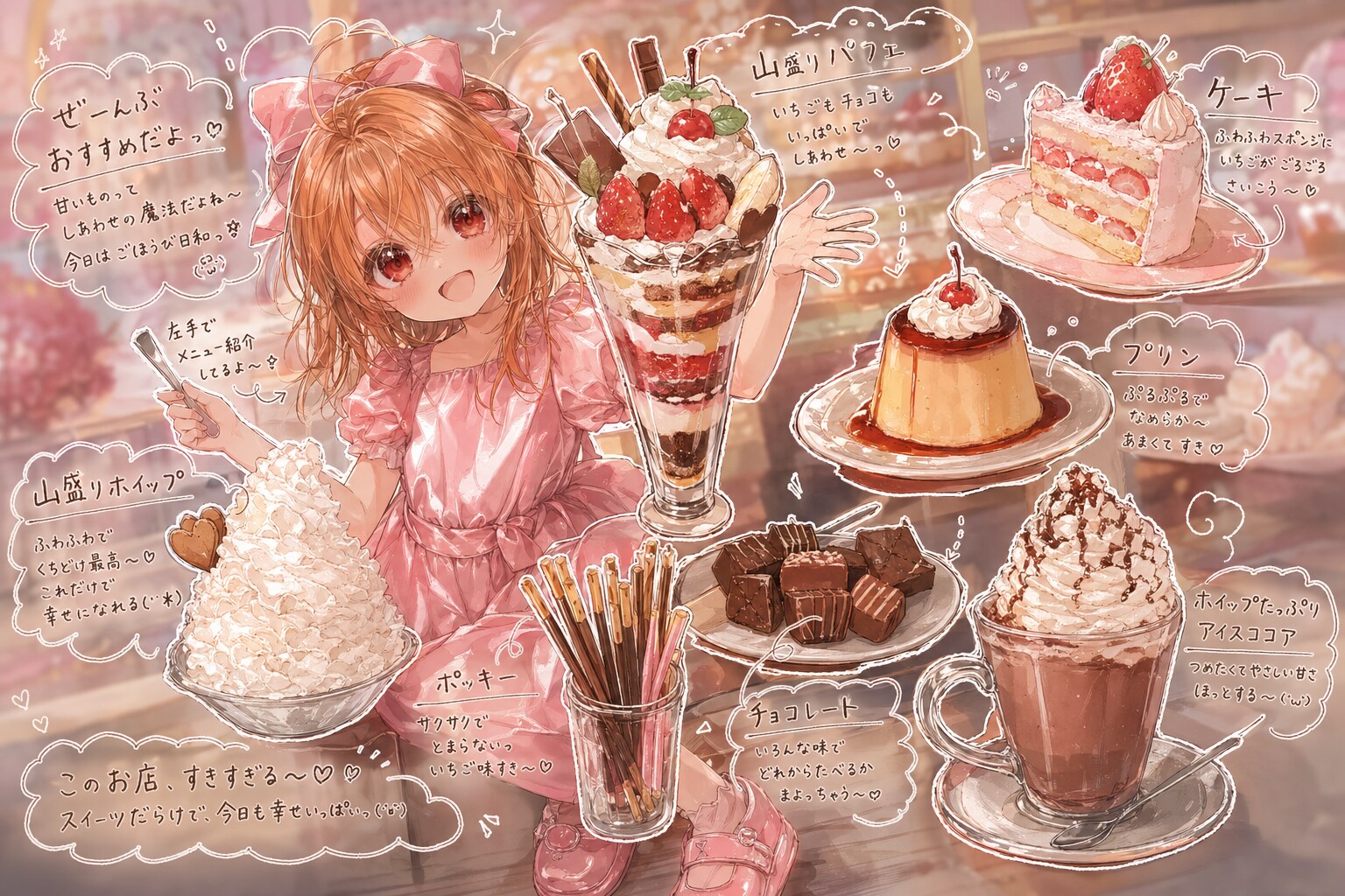 ららちゃんの幸せスイーツ特集