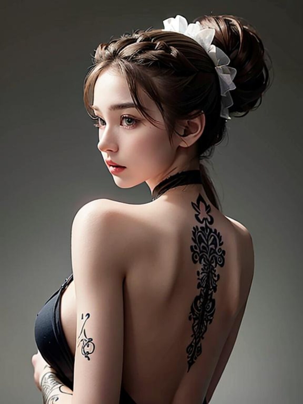 A008 Tattoo Girl Friends vol.8