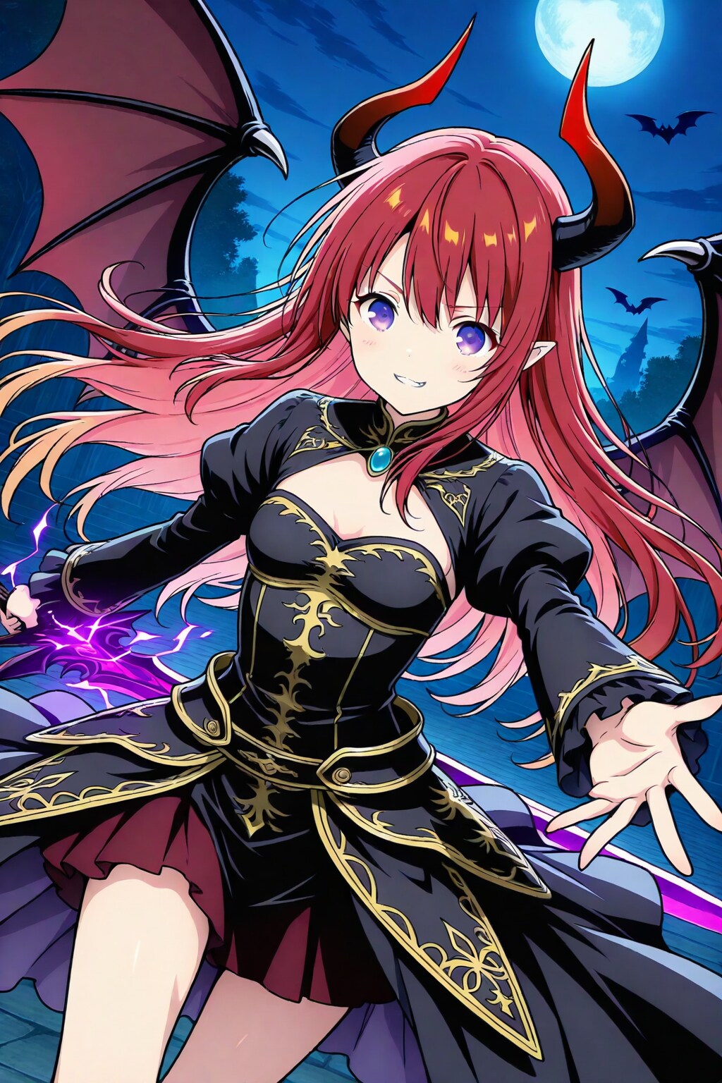 魔族の雷撃はビリッとするぞ