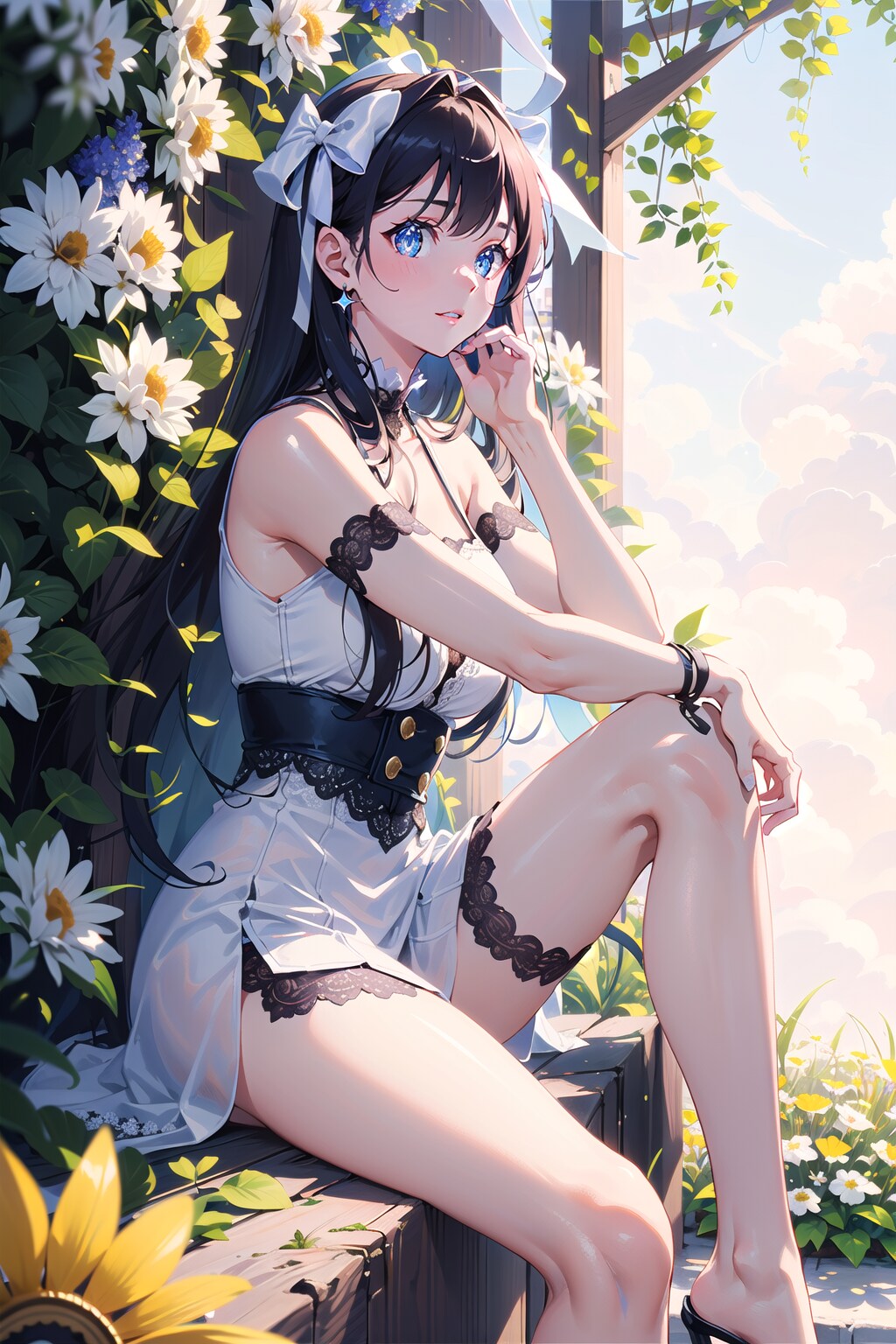 Just A Girl Who Likes Flowers 4
