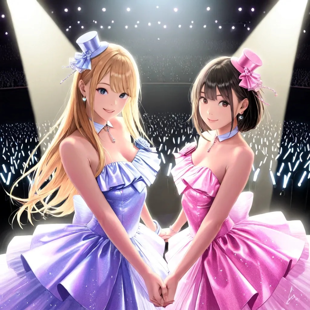 百合設定アイドル