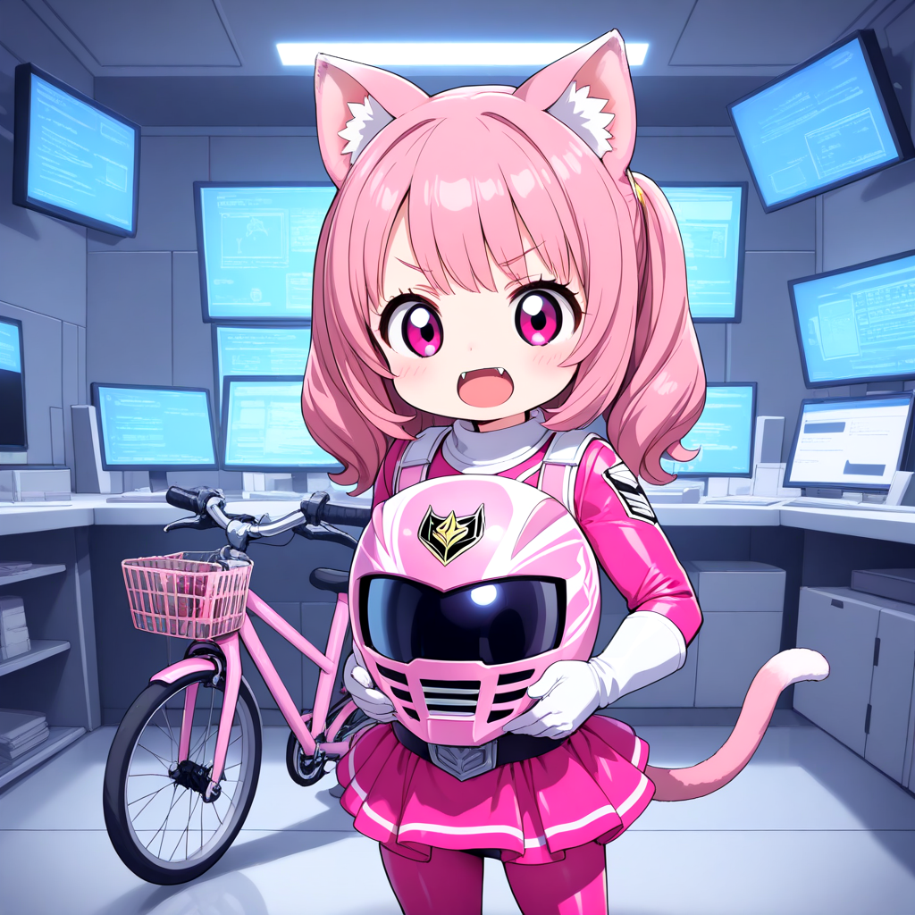 ひみつきちからしゅつどうするねこちゃん！！