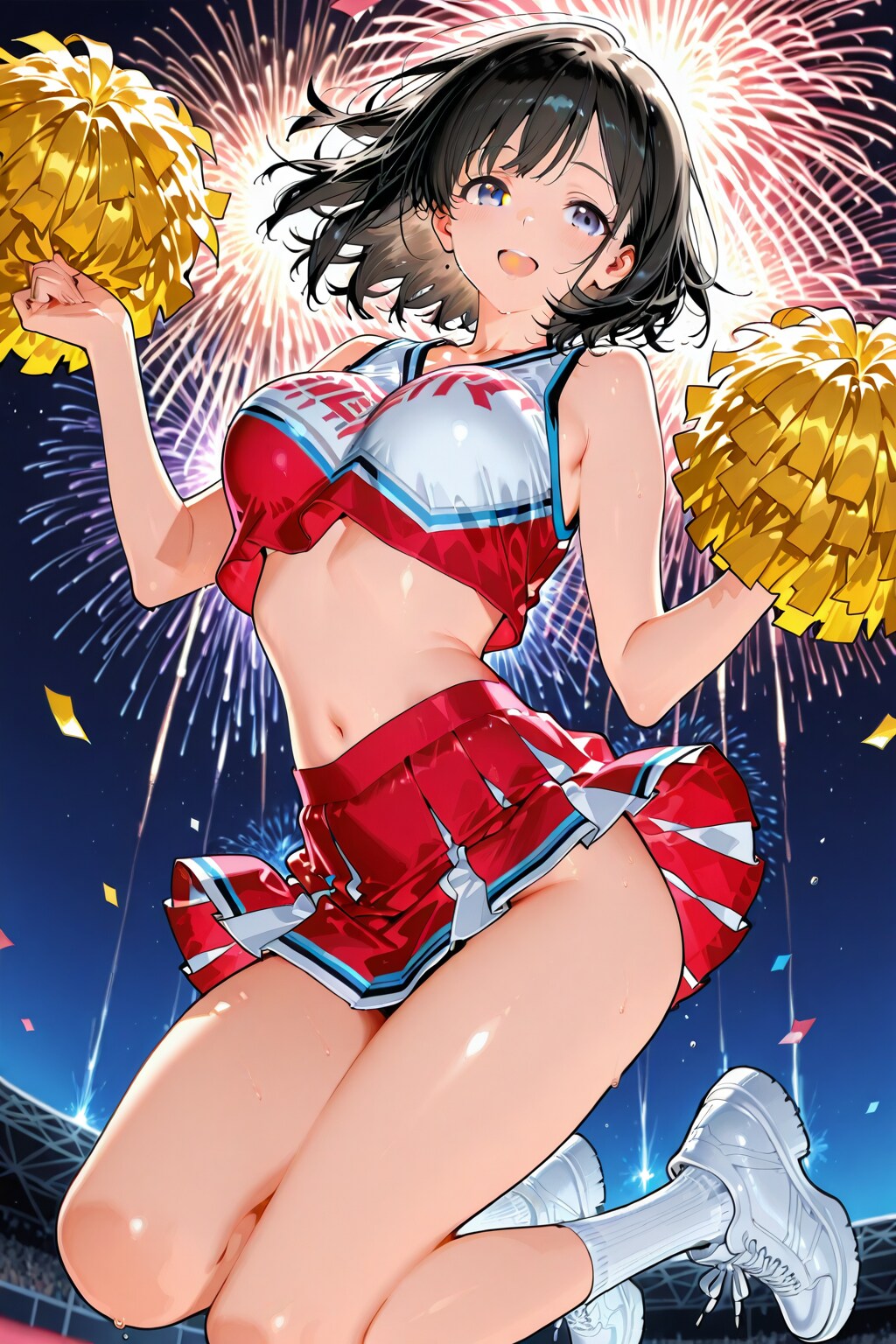 美少女チアガール | の人気AIイラスト・グラビア