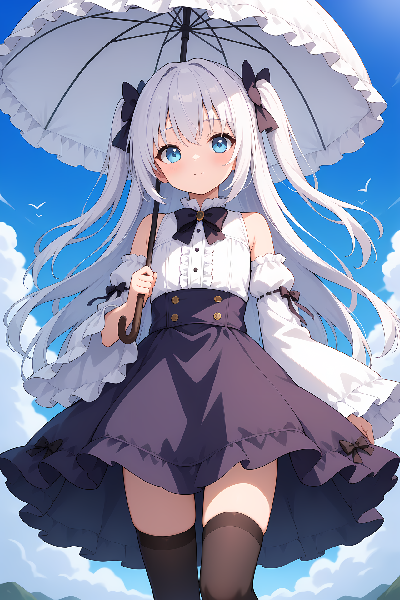 日傘 | の人気AIイラスト・グラビア