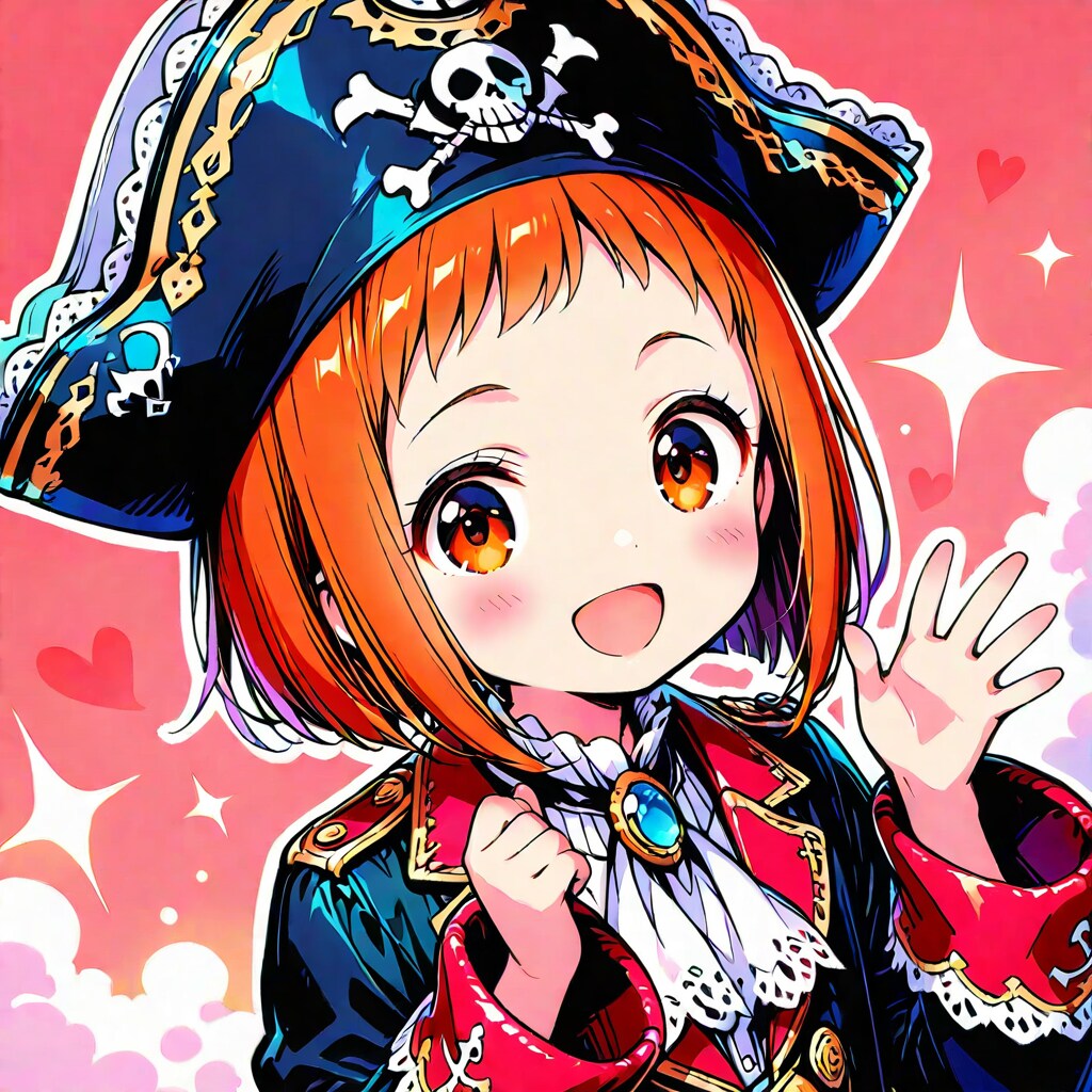 海賊に憧れた女の子