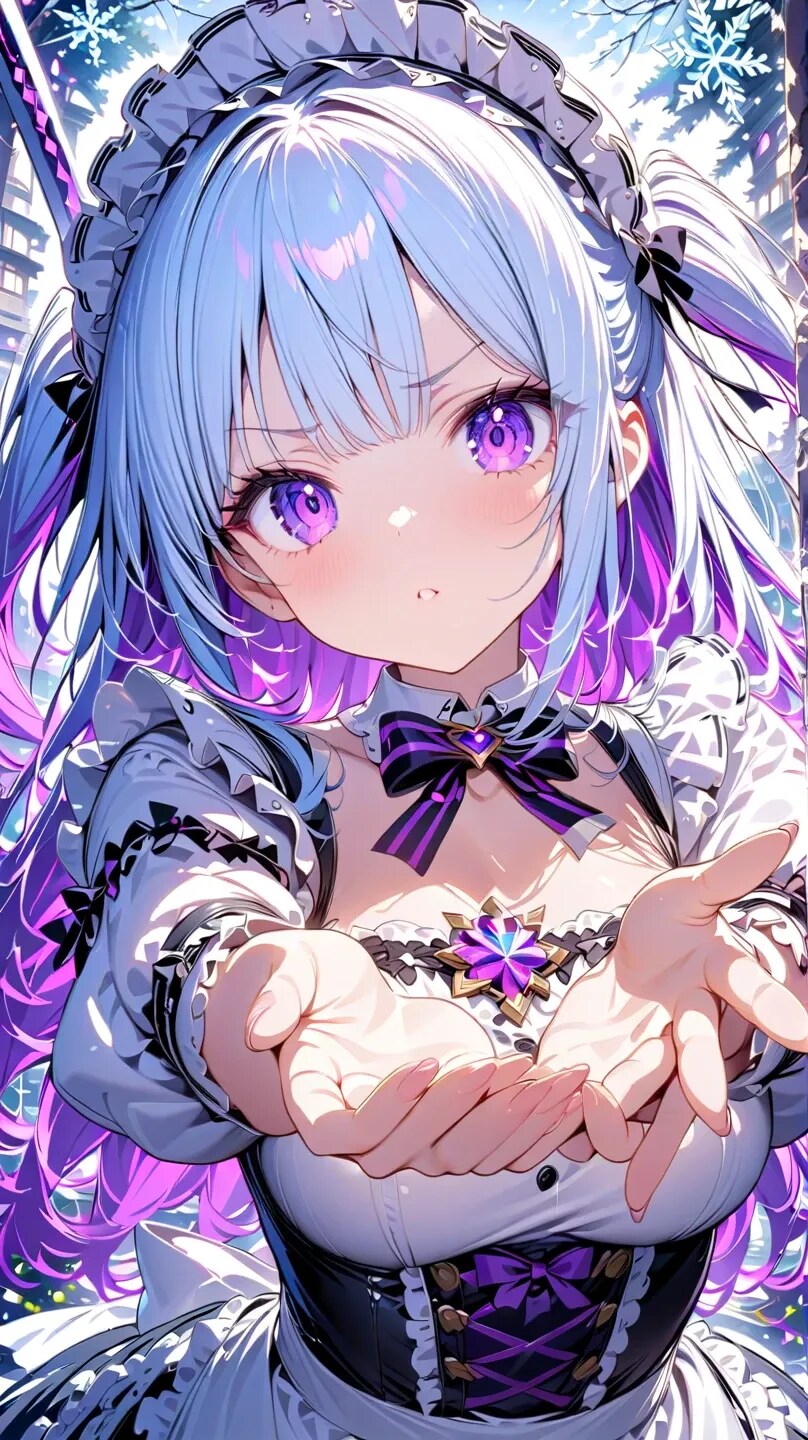 タイトル？そんなものは無い！ただ可愛いそれだけ！スーパーメイド | の人気AIイラスト・グラビア