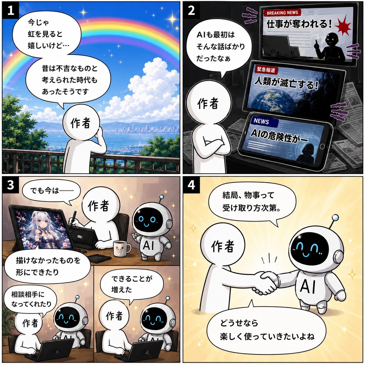 ちちぷいマンガ祭「単行本のおまけ漫画風」