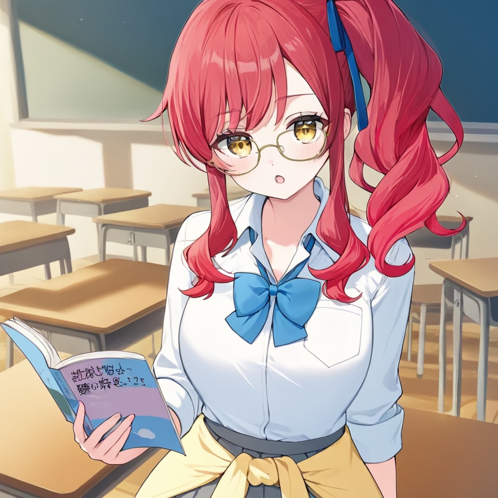 赤毛ちゃん　眼鏡