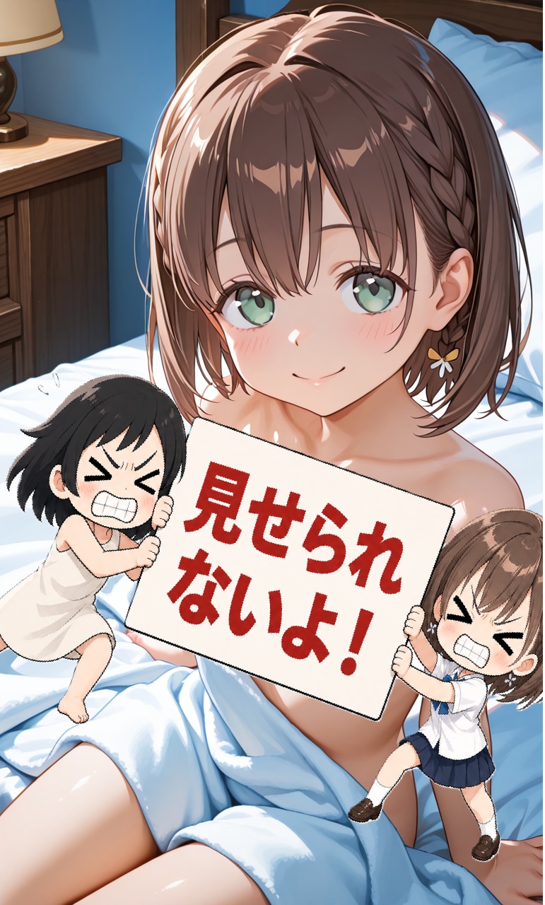 見せられないよ！
