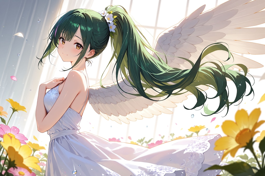 天使さん頑張ります