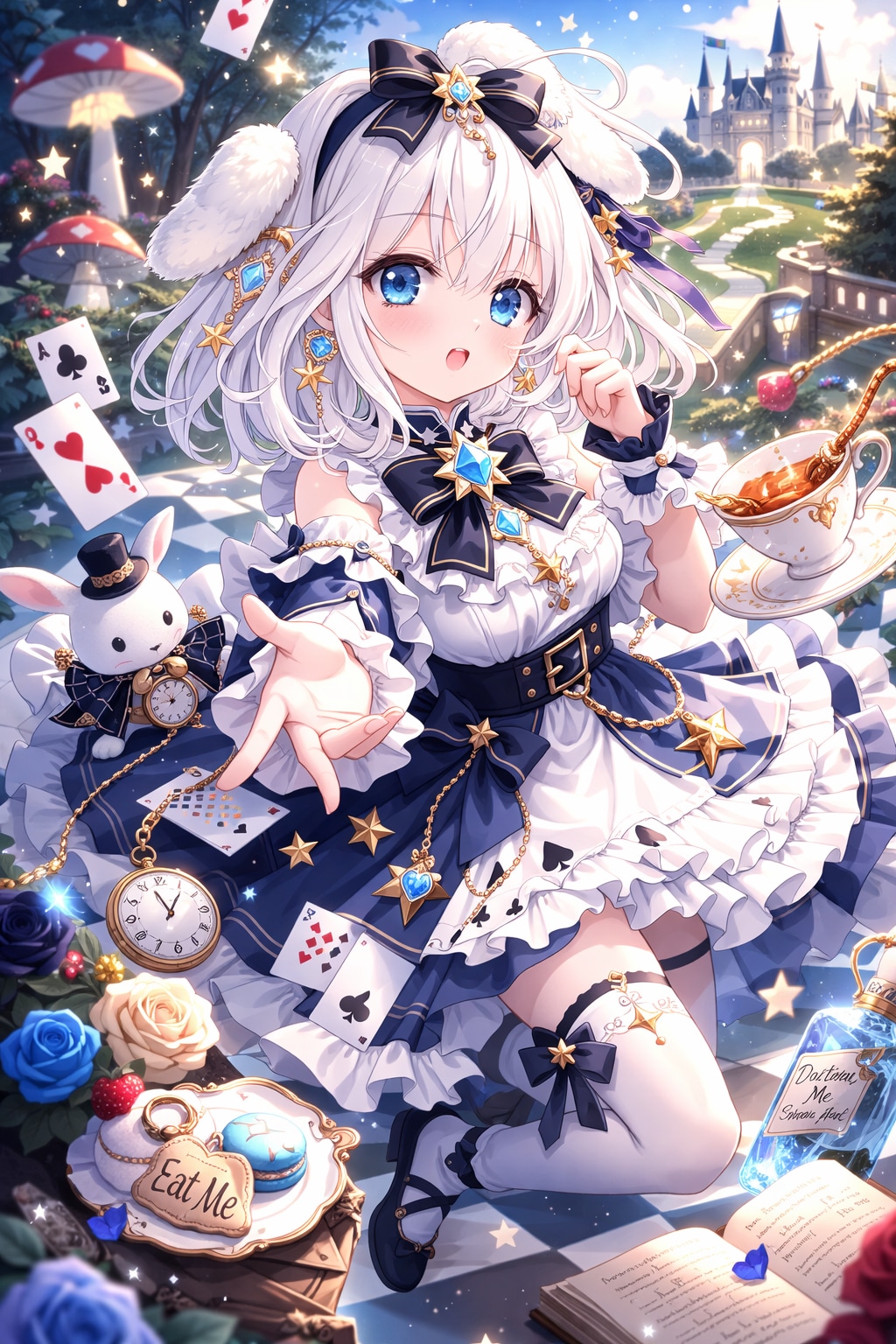 星降るティーパーティーへようこそ | の人気AIイラスト・グラビア