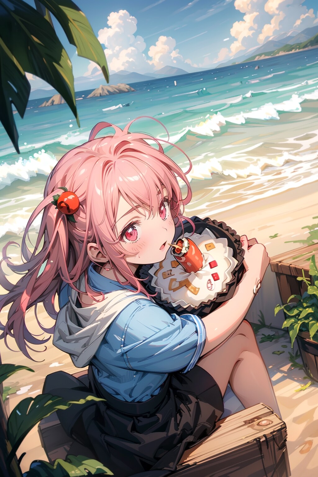 23/12/13のワード生成　赤狗娘ちゃんと赤髪少女