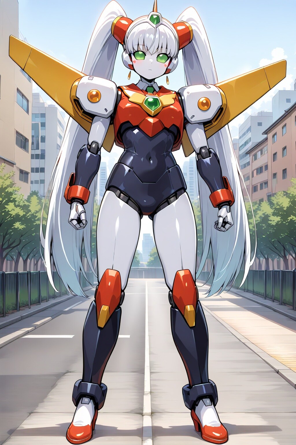 スーパーロボット娘