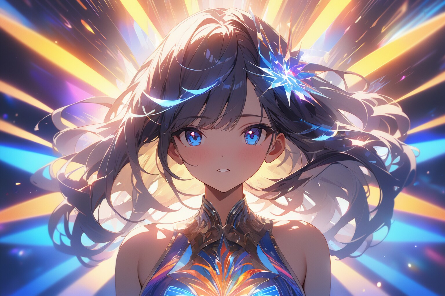 サンバーストの加護を受ける姫君 | の人気AIイラスト・グラビア