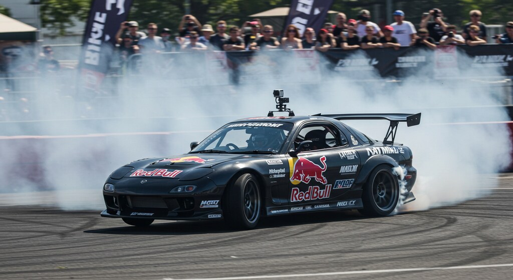 レッドブルFD3Sのドリ車