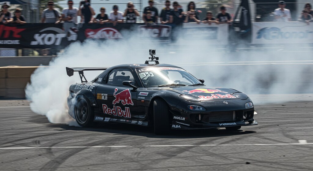 レッドブルFD3Sのドリ車