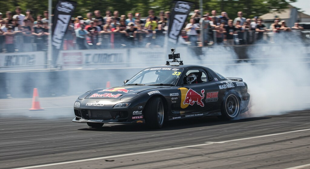 レッドブルFD3Sのドリ車