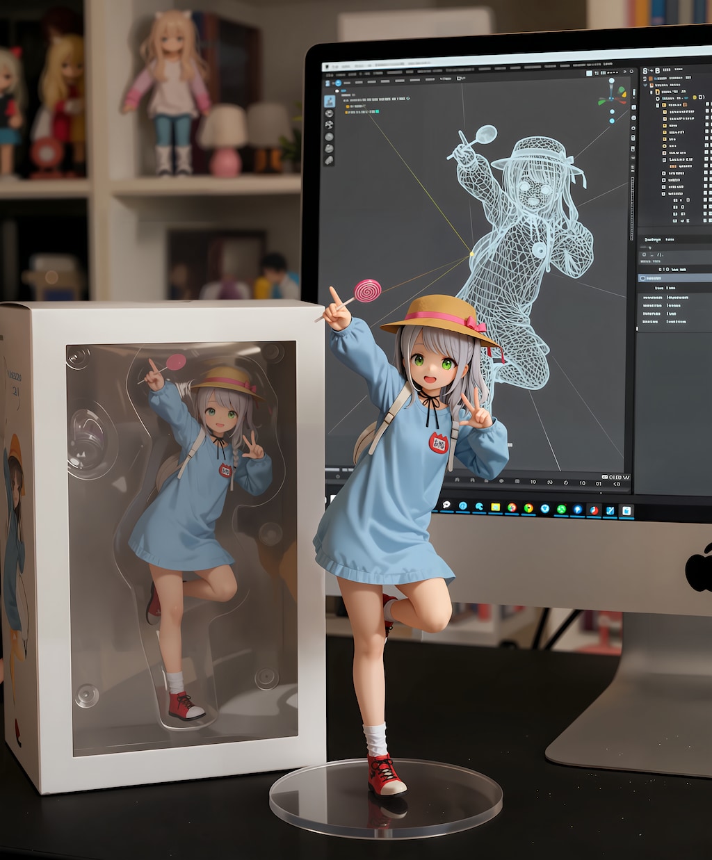 園児コスプレフィギュアのあやなちゃん