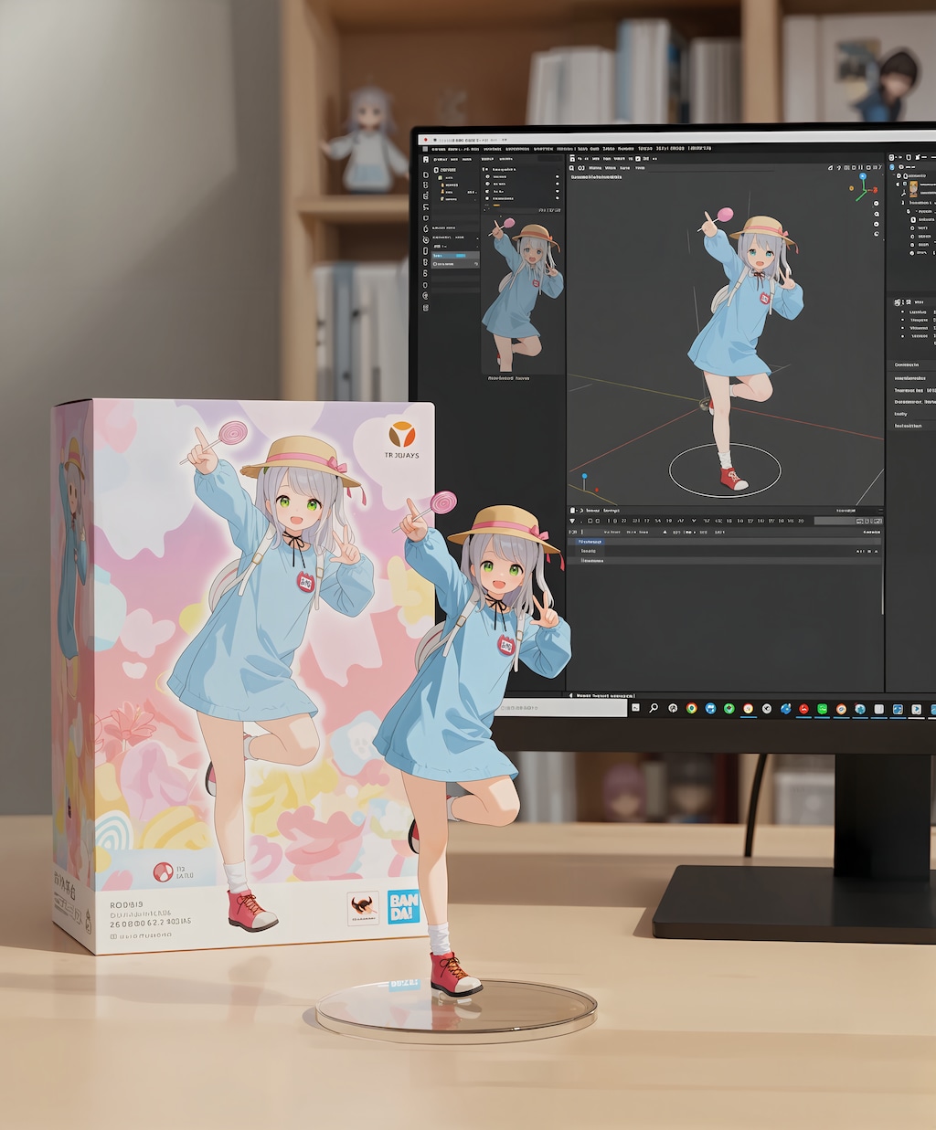 園児コスプレフィギュアのあやなちゃん