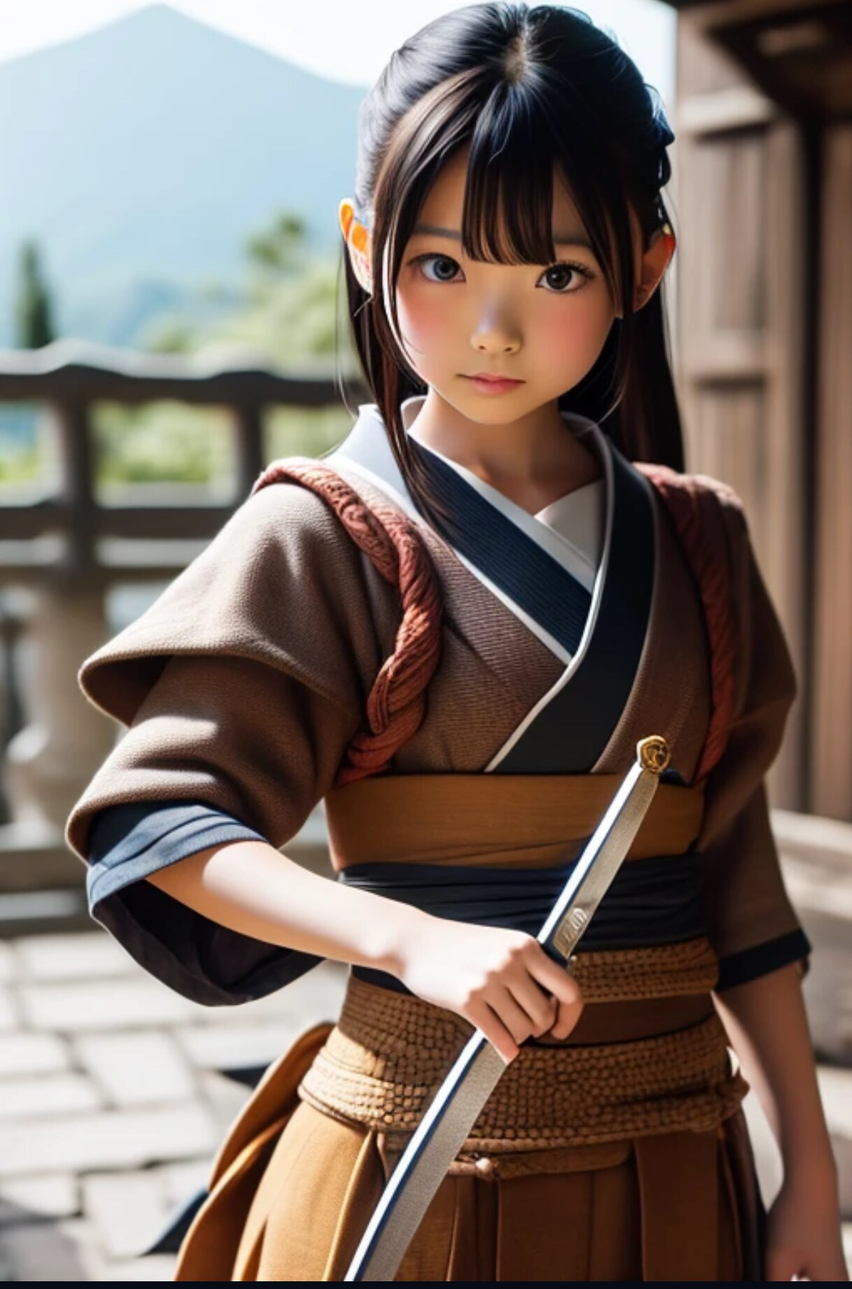 美少女、戦国時代、 | の人気AIイラスト・グラビア