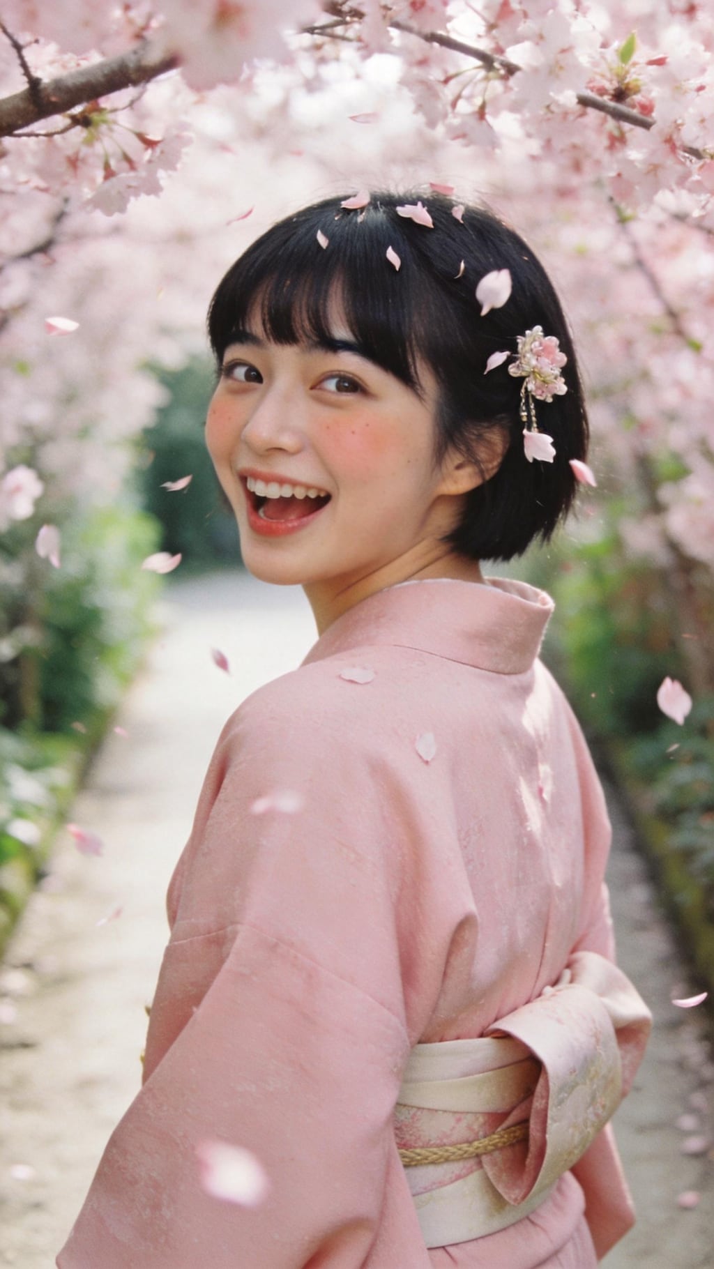 Spring Held in Both Hands