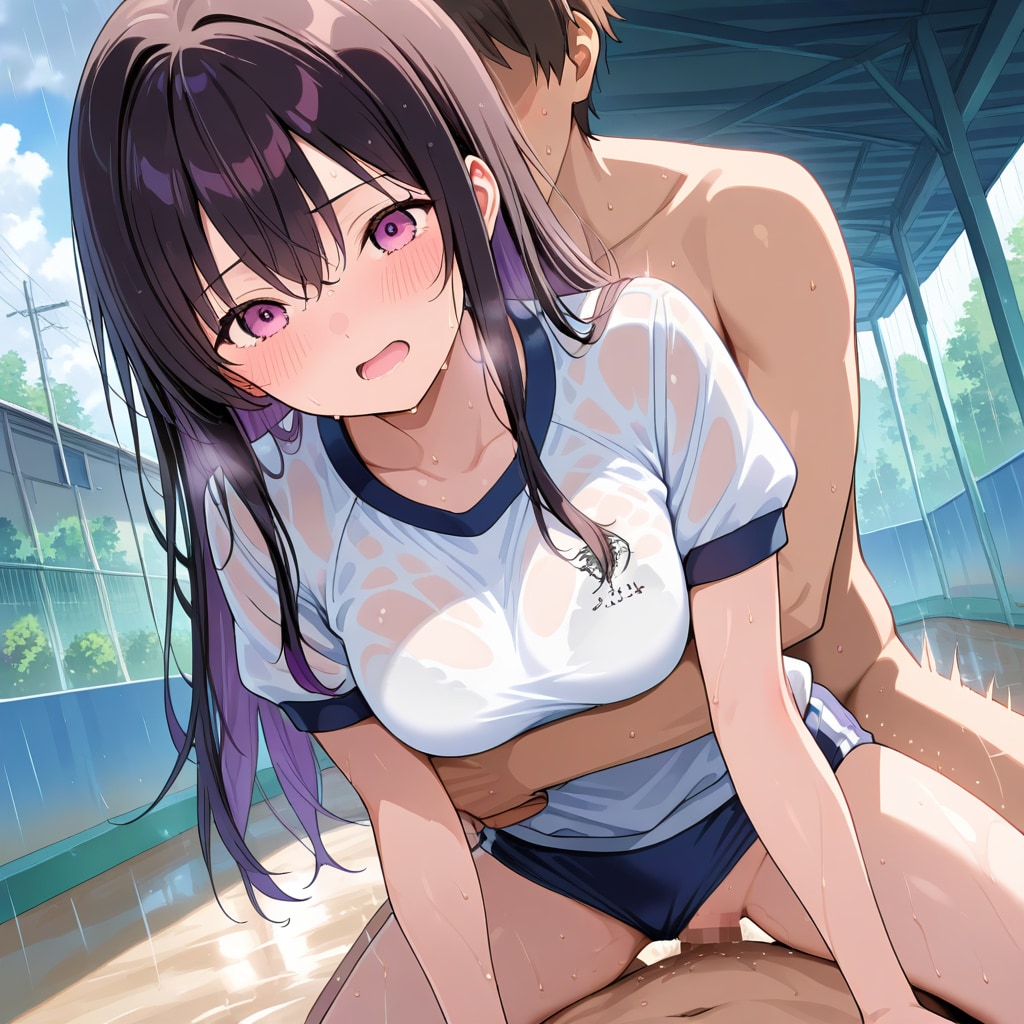 体操服びしょ濡れ