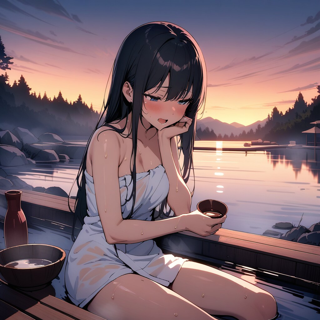 温泉にはやっぱこれよねええええ～～～～