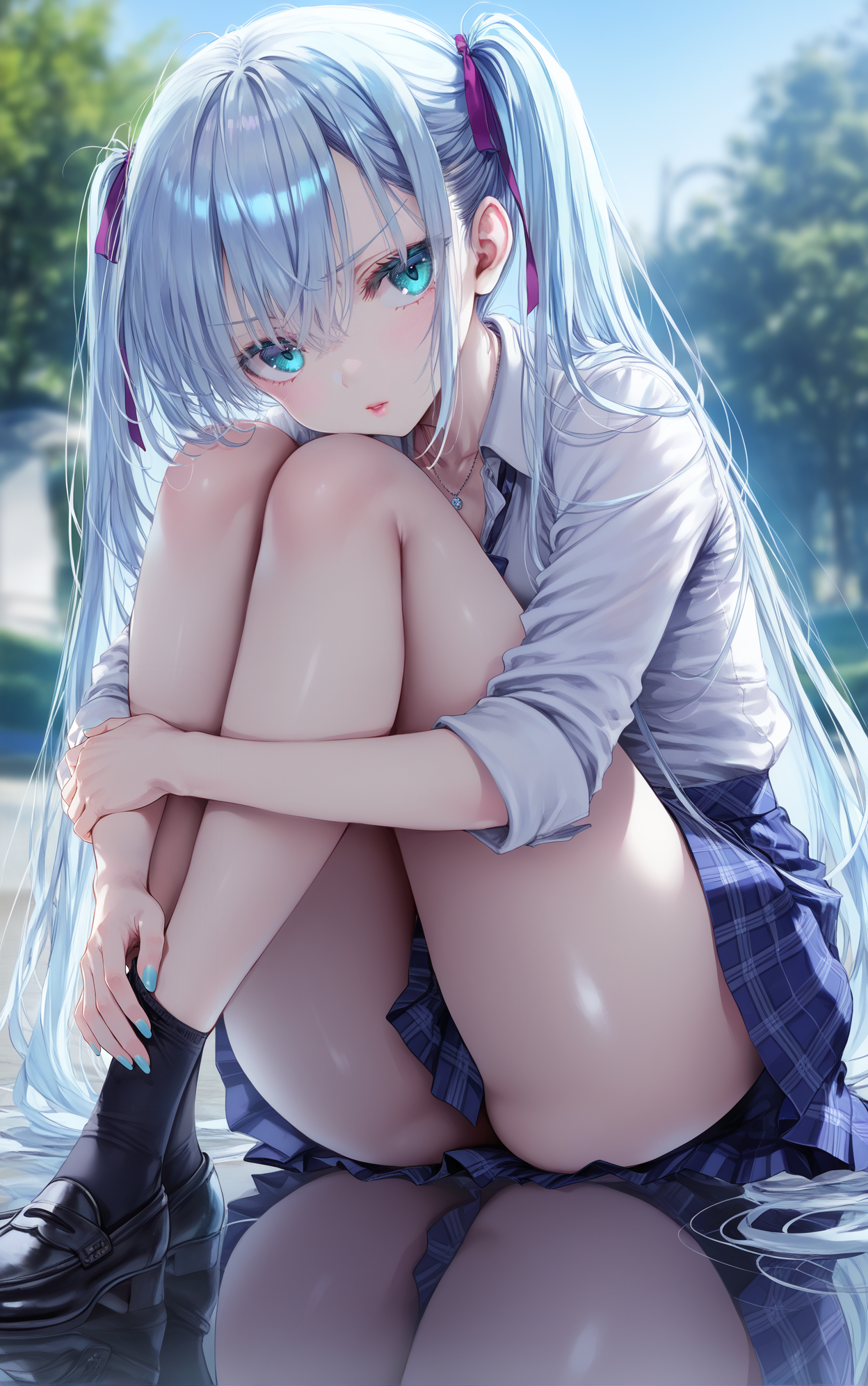 お尻が４つ？