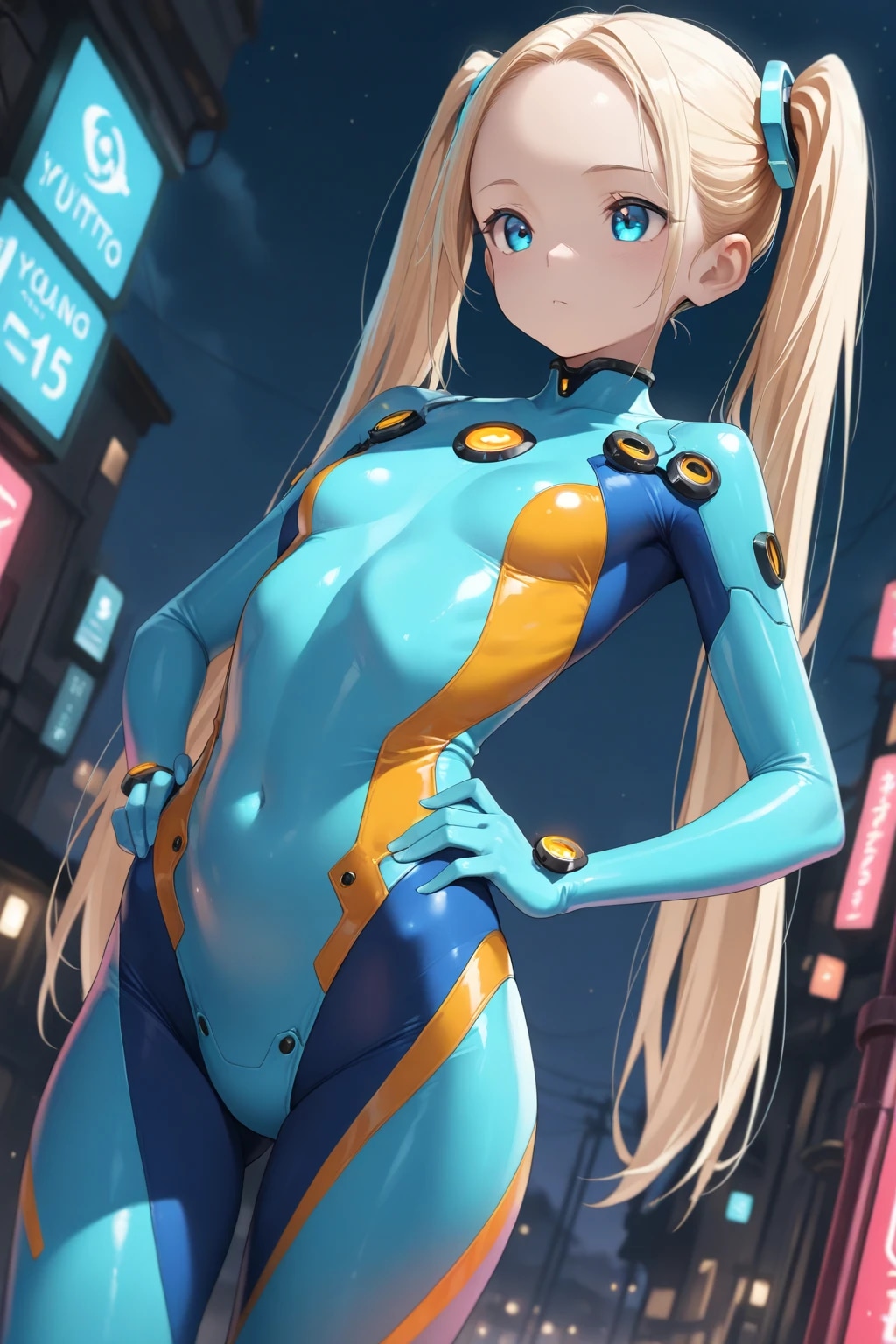 ボディスーツ（立ち姿）　姫乃樹マチルダ