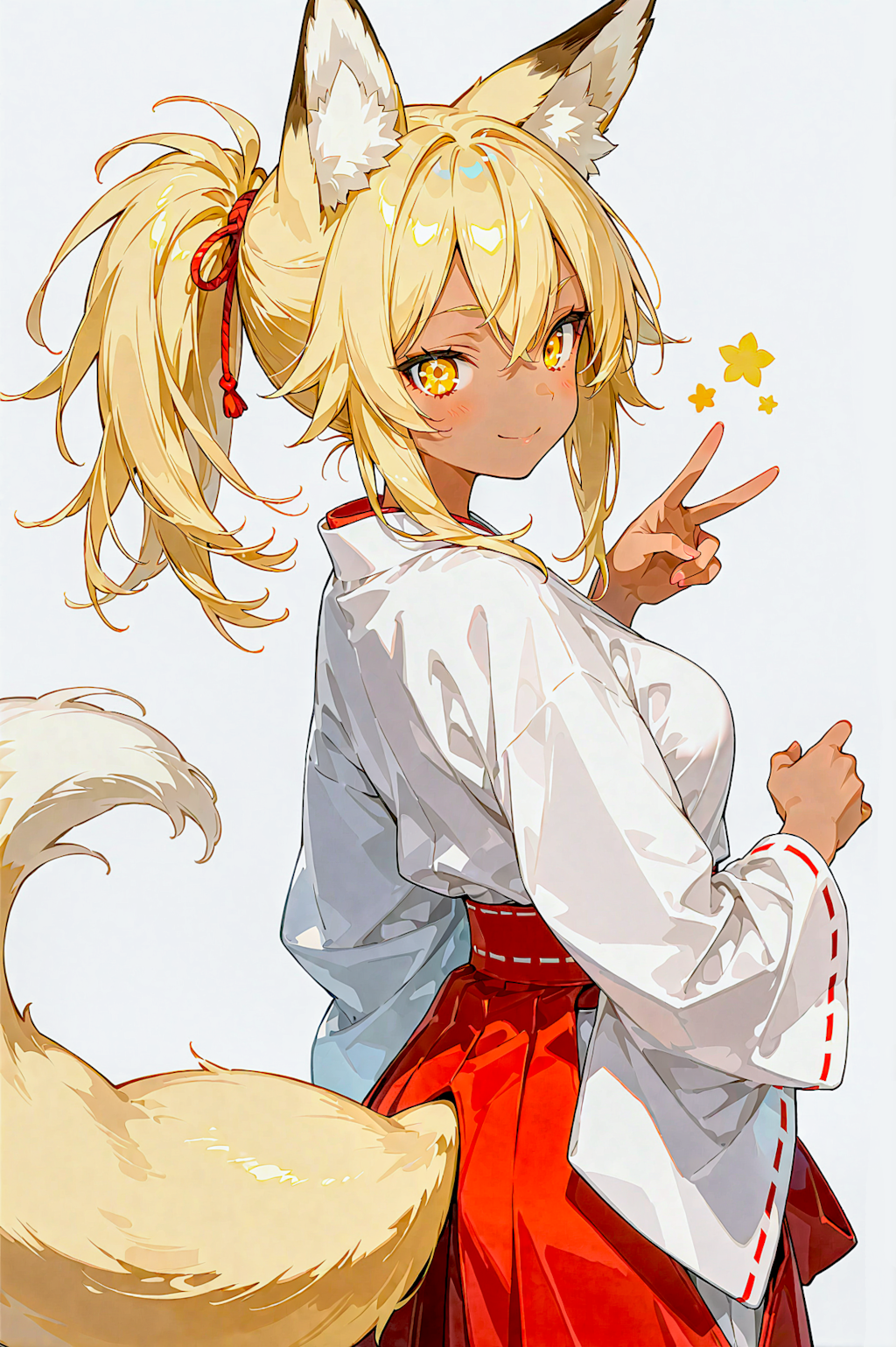 サムネホイホイ：本屋で金狐さんを見かけたジュネット (for ツーチさん)【誕生日FA御礼】