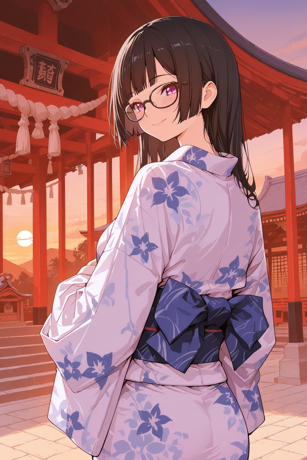 縁日のおねいさん