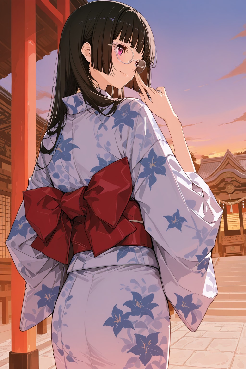 縁日のおねいさん