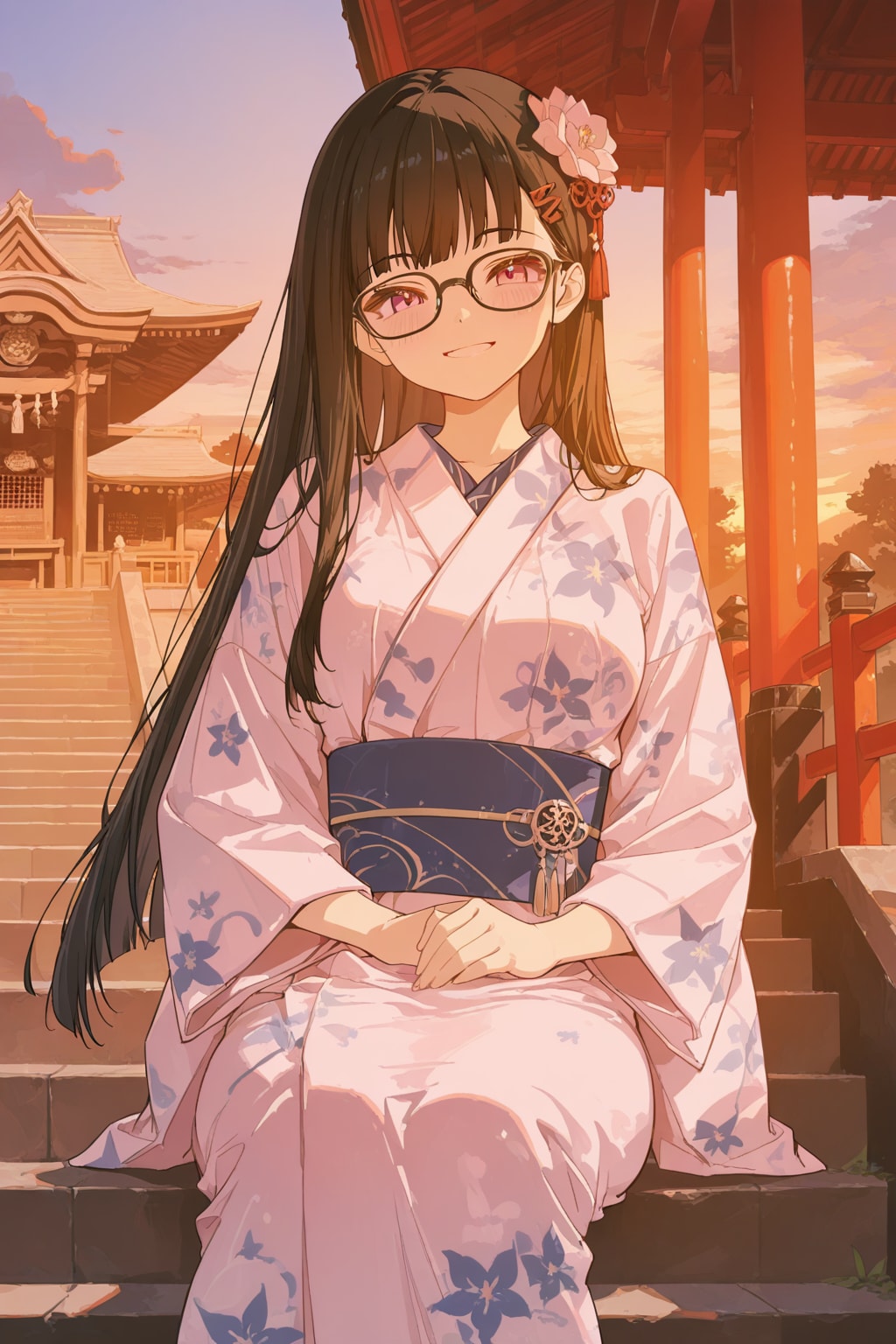 縁日のおねいさん