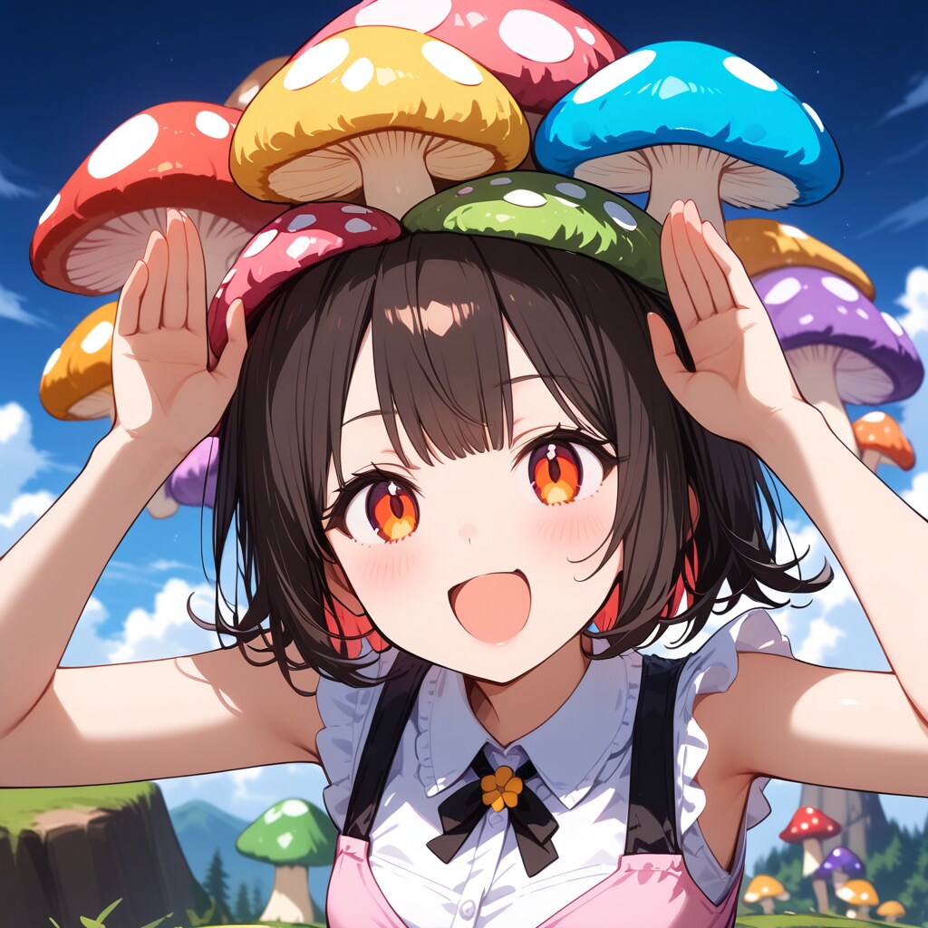 キノコな１０単語ちゃん