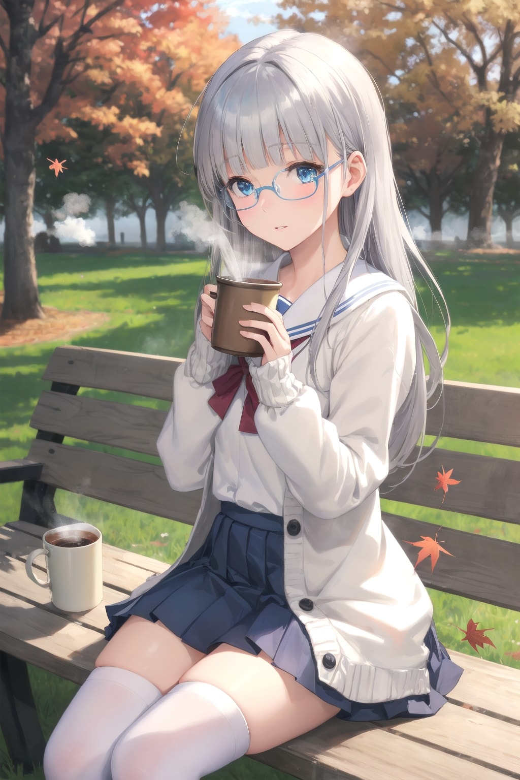 袖越しの「おいで」