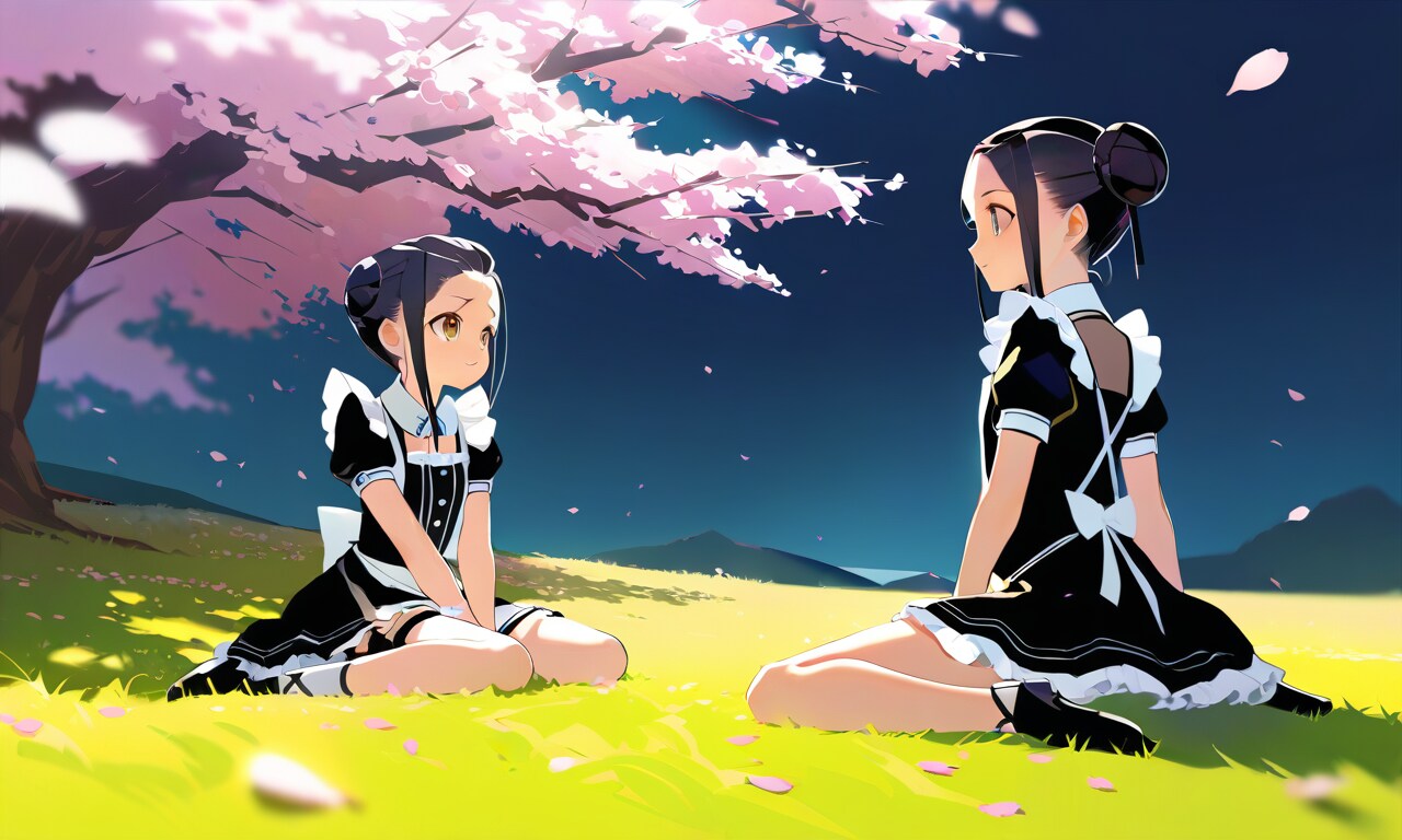 夜桜